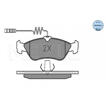 Fren Balatası Spr903 Arka; Büyük Tip